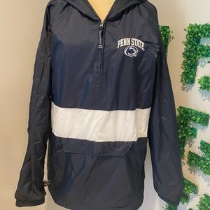 Charles River Penn State Fleece Lined Windbreaker